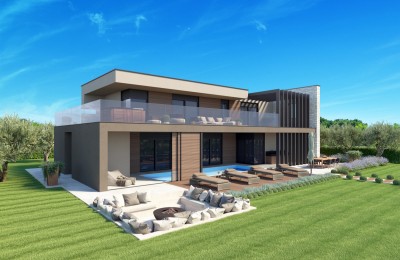 Beautiful modern villa with pool - only 4 km from the sea