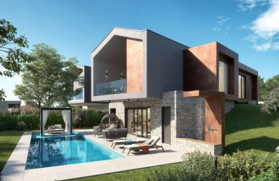 Luxury designer villa with sea view