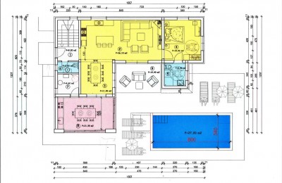 Nice building plot with a project - around Tinjan