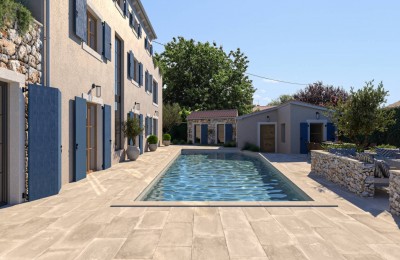 Esclusiva villa con piscina - nella fase di costruzione