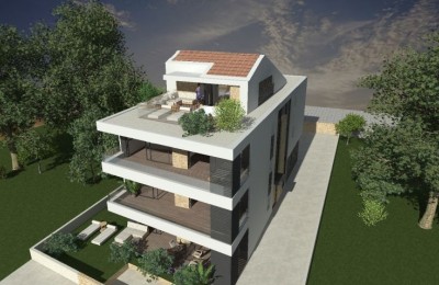 Luxury apartment on the ground floor with a yard - 400 m from the center of Rovinj