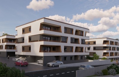 Predivan stan na 1. katu izuzetne novogradnje udaljene samo 800 m od mora