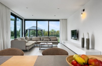 Modern luxury villa with beautiful sea views