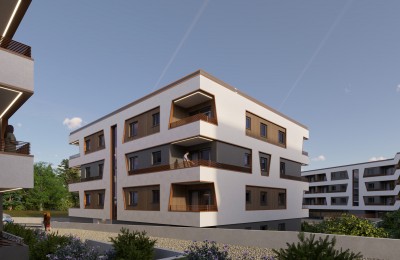 Predivan stan na 2. katu izuzetne novogradnje udaljene samo 800 m od mora