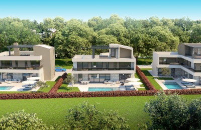 Modern villa with a beautiful view of the sea - 3 km from the beach