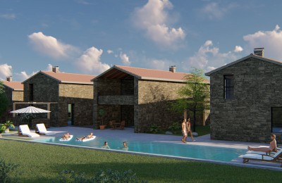 Project for a luxury resort in an attractive location