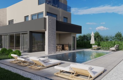Moderne Villa mit Panoramablick auf das Meer - Neubau!
